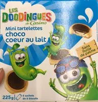 Mängden socker i Les doodingues