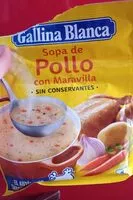 Mängden socker i Sopa de pollo con maravilla sin conservantes