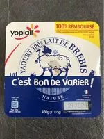 Mängden socker i Yaourt Lait De Brebis