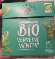 Mängden socker i Mon infusion bio verveine menthe