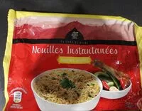 Mängden socker i Nouilles instantané