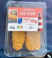 Mängden socker i 2 Panés au colin d’Alaska