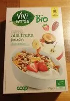 Mängden socker i Muesli alla frutta biologico