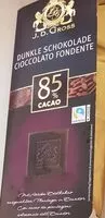 Mängden socker i Chocolat