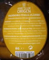 Mängden socker i Pandoro italià clàssic