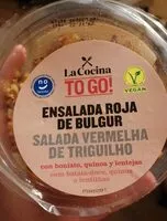 Mängden socker i Ensalada roja de bulgur