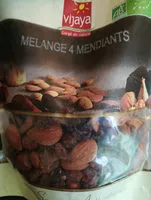 Mängden socker i Mélange 4 mendiants