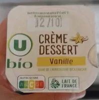 Mängden socker i Crème dessert vanille