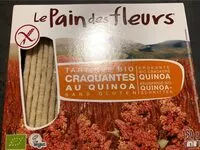 Mängden socker i tartines craquantes riz et quinoa