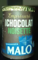 Mängden socker i Yaourt malo emprésuré chocolat noisette