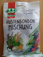 Mängden socker i Hustenbonbon Mischung