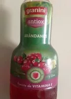Mängden socker i Zumo de arándanos antiox