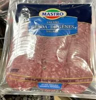 Mängden socker i Salami