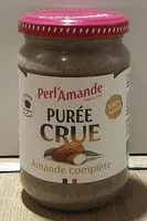 Mängden socker i Purée crue d' amande complète