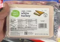 Mängden socker i White turkey