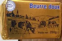 Mängden socker i Beurre doux
