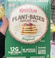 Mängden socker i Plant based pancake mix