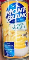 Mängden socker i Mont blanc saveur vanille