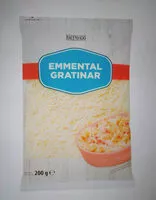 Mängden socker i Emmental Gratinar
