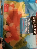 Mängden socker i Bâtonnets saveur crabe