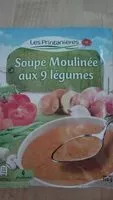 Mängden socker i Soupe Moulinée aux 9 légumes