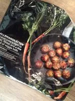 Mängden socker i Boulettes de légumes