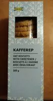 Mängden socker i KAFFEREP Oat Biscuits