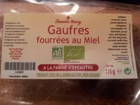 Mängden socker i Gaufres fourrées au miel à la farine d'épeautre