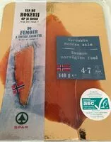 Mängden socker i Saumon Norvégien fumé