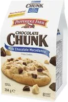 Mängden socker i Chocolate Chunk Milk Chocolate Macadamia Crispy Cookies