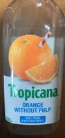 Mängden socker i Tropicana orange without pulp