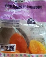 Mängden socker i Orejones de albaricoque