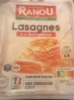Mängden socker i lasagnes à la bolognaise