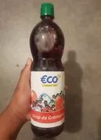 Mängden socker i Sirop de grenadine