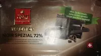Mängden socker i Tradition Noir Spezial 72%