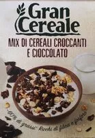 Mängden socker i mix di cereali croccanti e cioccolato
