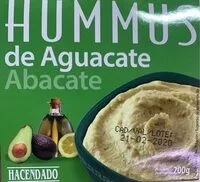 Mängden socker i Hummus de aguacate