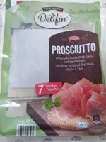 Mängden socker i Prosciutto crudo