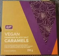 Mängden socker i Vegan Hawaiian Black Salt Caramels