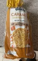 Mängden socker i Caramel rice cakes