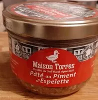 Mängden socker i Pâté au Piment d'Espelette