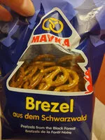 Mängden socker i Brezel aus dem Schwarzwald