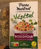 Mängden socker i Salade de boulghour