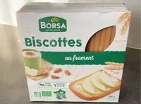 Mängden socker i Biscottes