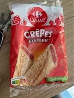 Mängden socker i Crepes framboise