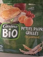 Mängden socker i Petits pains grillés froment