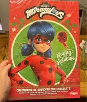 Mängden socker i Calendario adviento