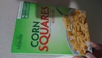 Mängden socker i Corn squares cereal