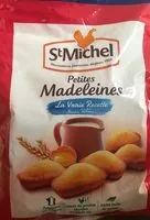 Mängden socker i Petites madeleines