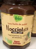 Mängden socker i Nocciolafa sans lait